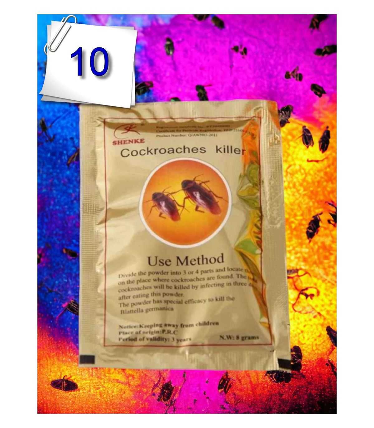 Anti-Schädlings-Kakerlaken-Produkt zur Bekämpfung von Kakerlaken - Anti-Packung