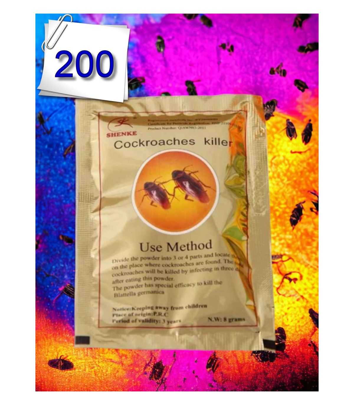 Anti-Schädlings-Kakerlaken-Produkt zur Bekämpfung von Kakerlaken - Anti-Packung