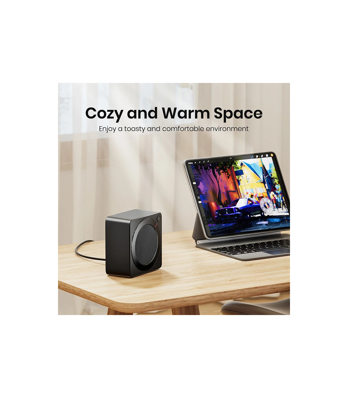 Riscaldamento degli ambienti Gaiatop, riscaldamento degli ambienti a risparmio energetico interno da 500 W, PTC Cer