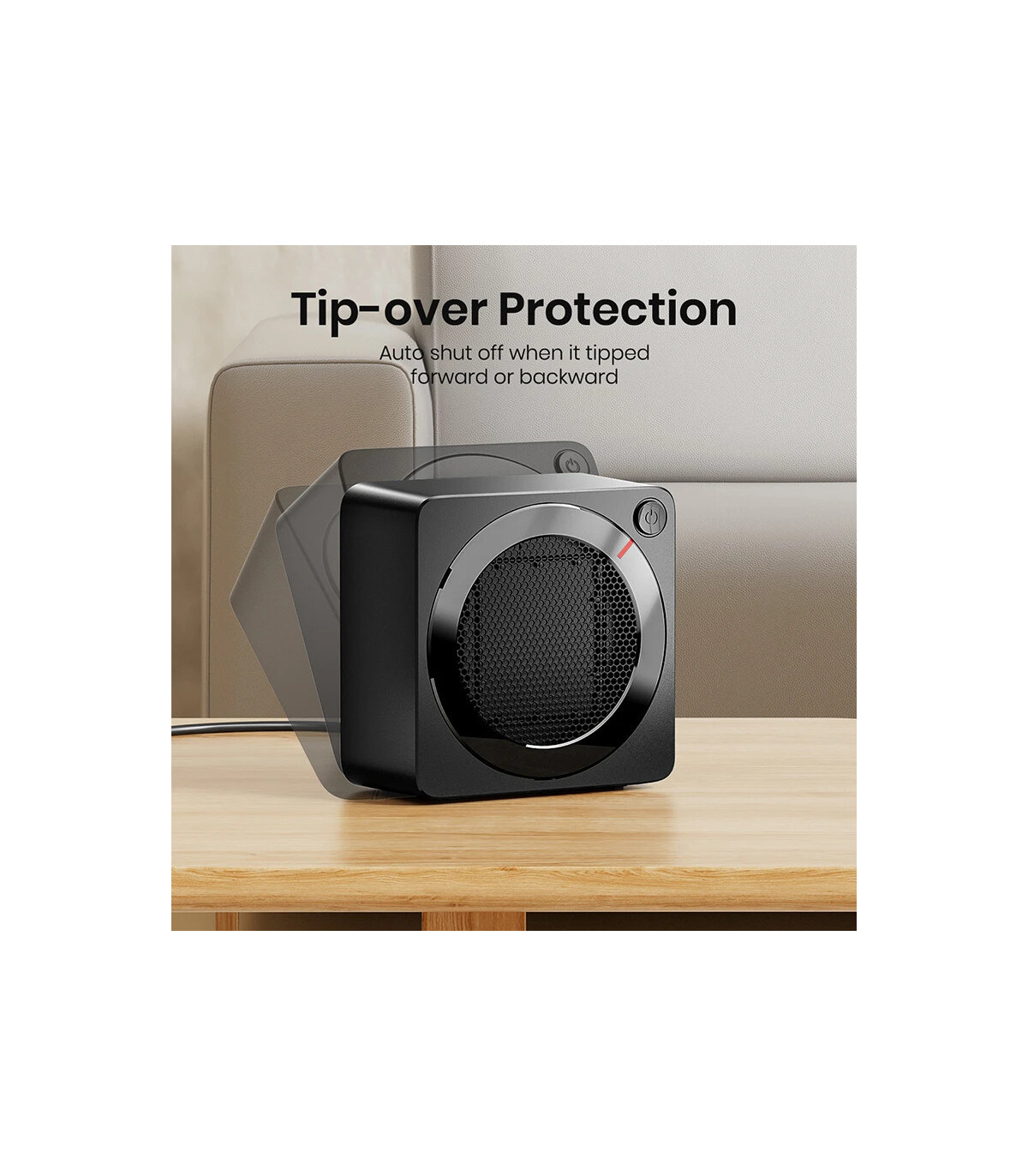 Riscaldamento degli ambienti Gaiatop, riscaldamento degli ambienti a risparmio energetico interno da 500 W, PTC Cer