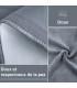 Couverture chauffante électrique avec thermostat automatique, matelas de lit, chauffe-corps dou