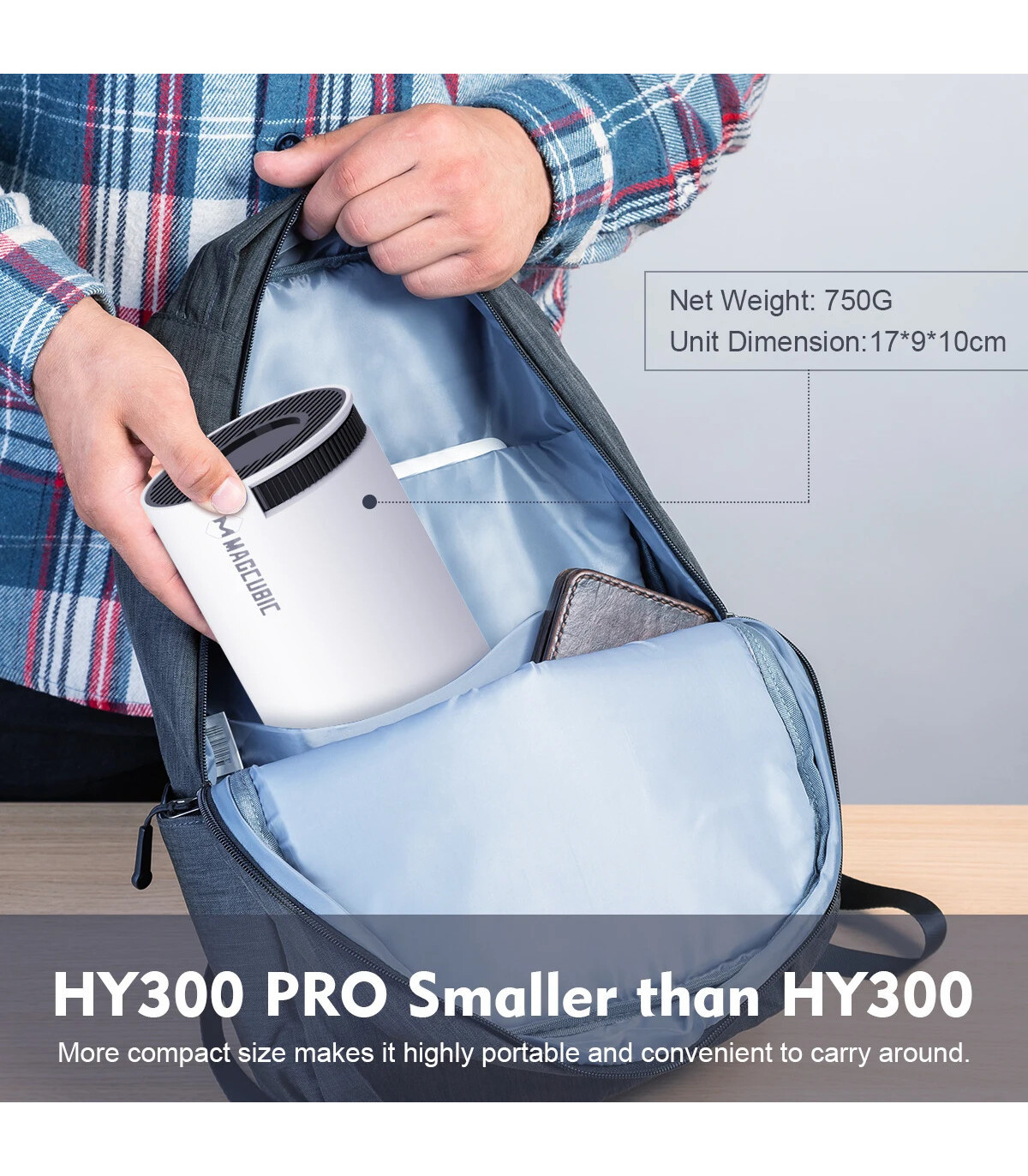 projecteur, hy300, charge, android, plus, prend, pour, wifi6, 720p, ansi, haut