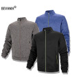 AKIMANIA.FR - Sweat-shirt décontracté pour hommes, veste Cardigan à fermeture éclair complète, col montant, a