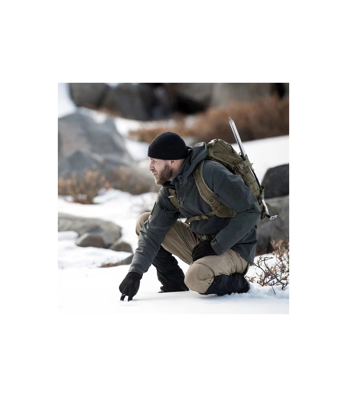 Hommes hiver automne Softshell polaire vestes imperméable en plein air pêche randonnée chasse t