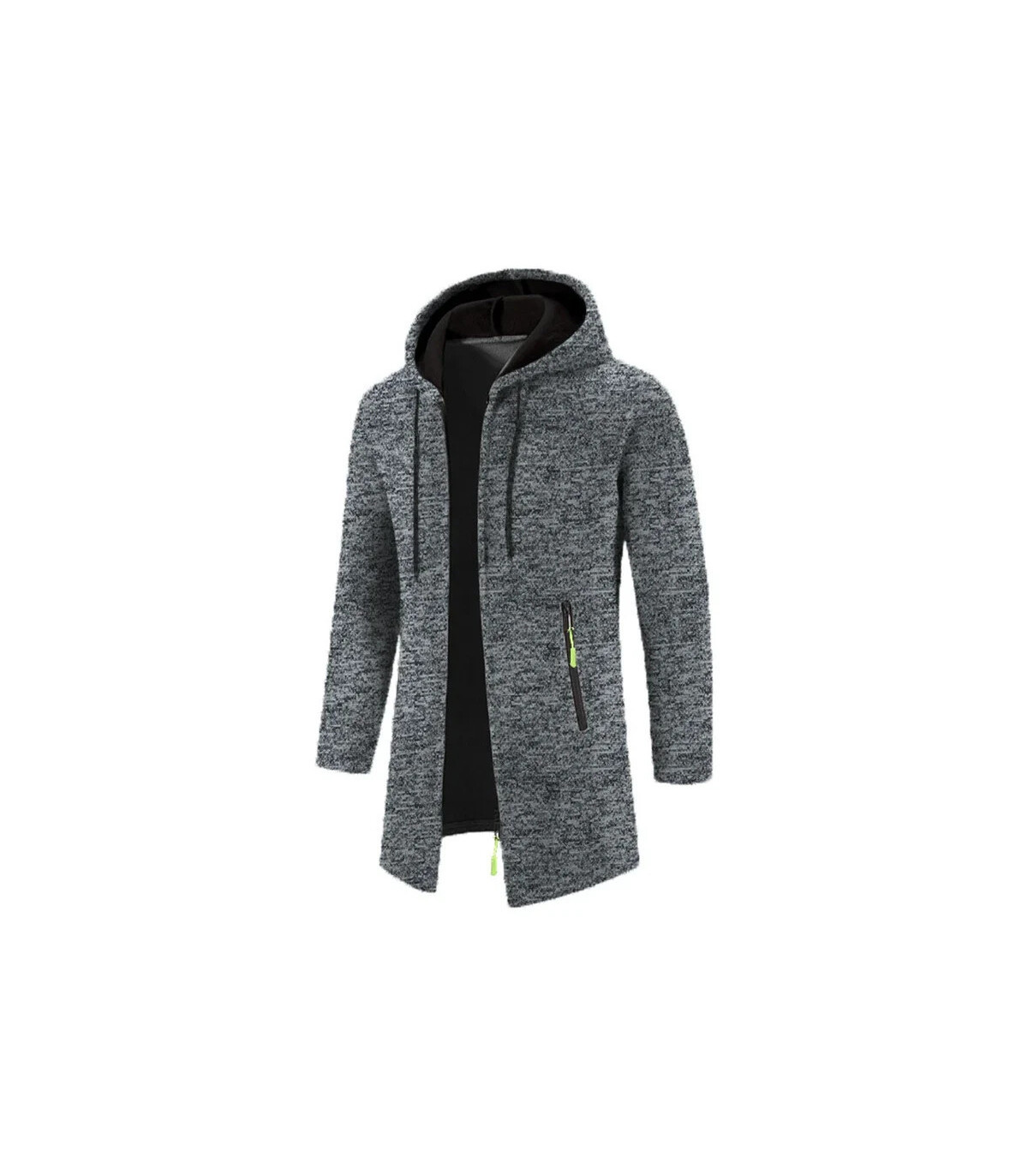 Sweat-shirt à capuche de Sport pour hommes, sweat-shirt à manches longues avec fermeture éclair