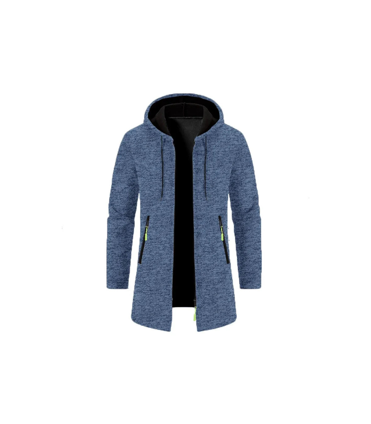 Sweat-shirt à capuche de Sport pour hommes, sweat-shirt à manches longues avec fermeture éclair