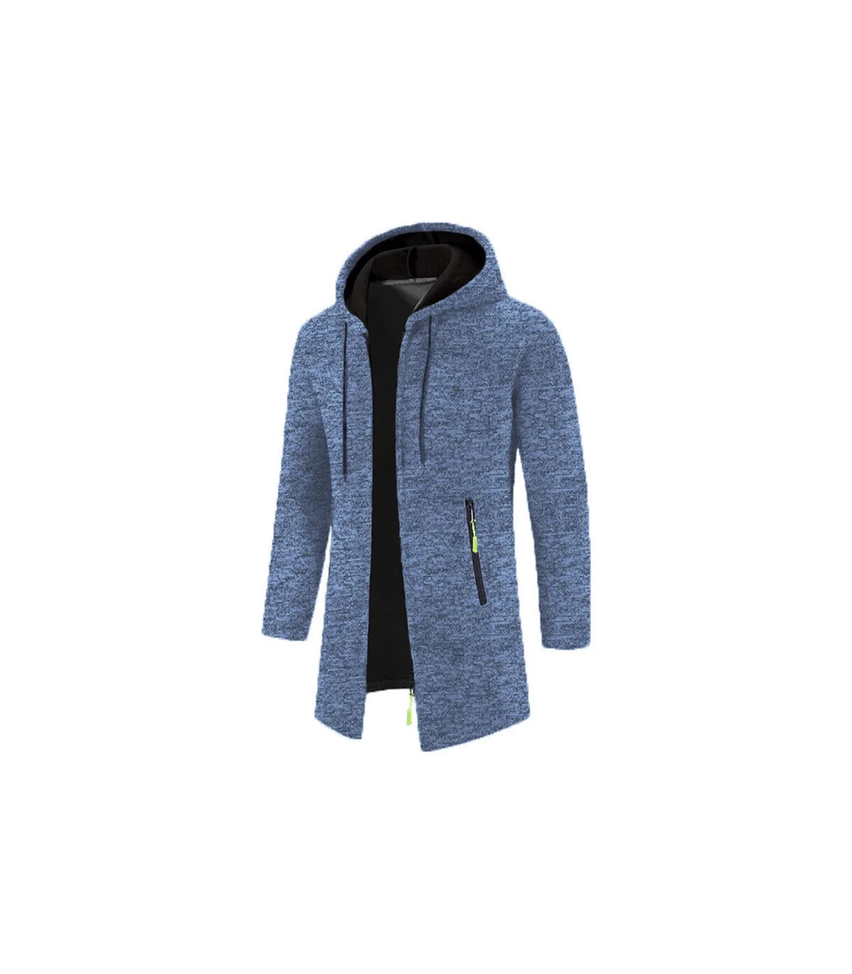 Sweat-shirt à capuche de Sport pour hommes, sweat-shirt à manches longues avec fermeture éclair