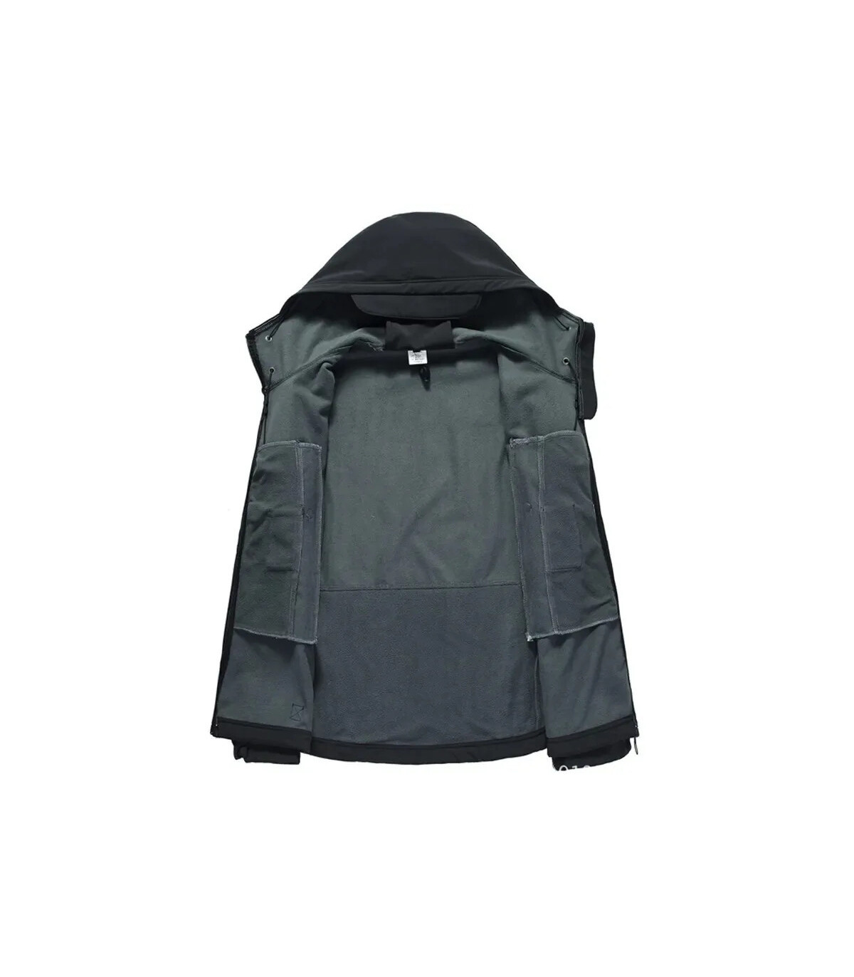 Veste militaire décontractée à capuche pour hommes, utilitaire d\'extérieur, mode peau de requin