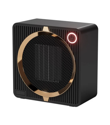 [Black EU] Chauffage électrique portatif de bureau à domicile MSS-souffleur d\'air chaud intelli