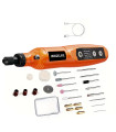 AKIMANIA.FR - [Orange-24ps] JANGKLIFE USB Kit d'outils rotatifs sans fil stylo de gravure sur bois bricolage 