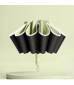 AKIMANIA.FR - Fully automatic inverted folding umbrella for men and women, with reflective band