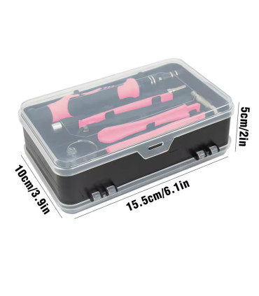 Jeu de tournevis de précision 115 en 1, Kit d\'outils de réparation magnétiques multifonctionnel