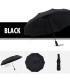 [Red] Parapluie à double couche entièrement automatique, coupe-vent