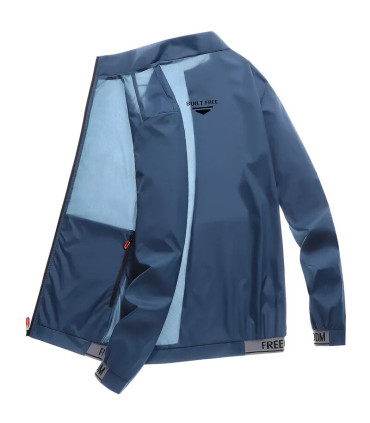 [XXL A209-2087-lan] Vêtements de protection solaire pour hommes, ultra-fin, respirant, en soie 