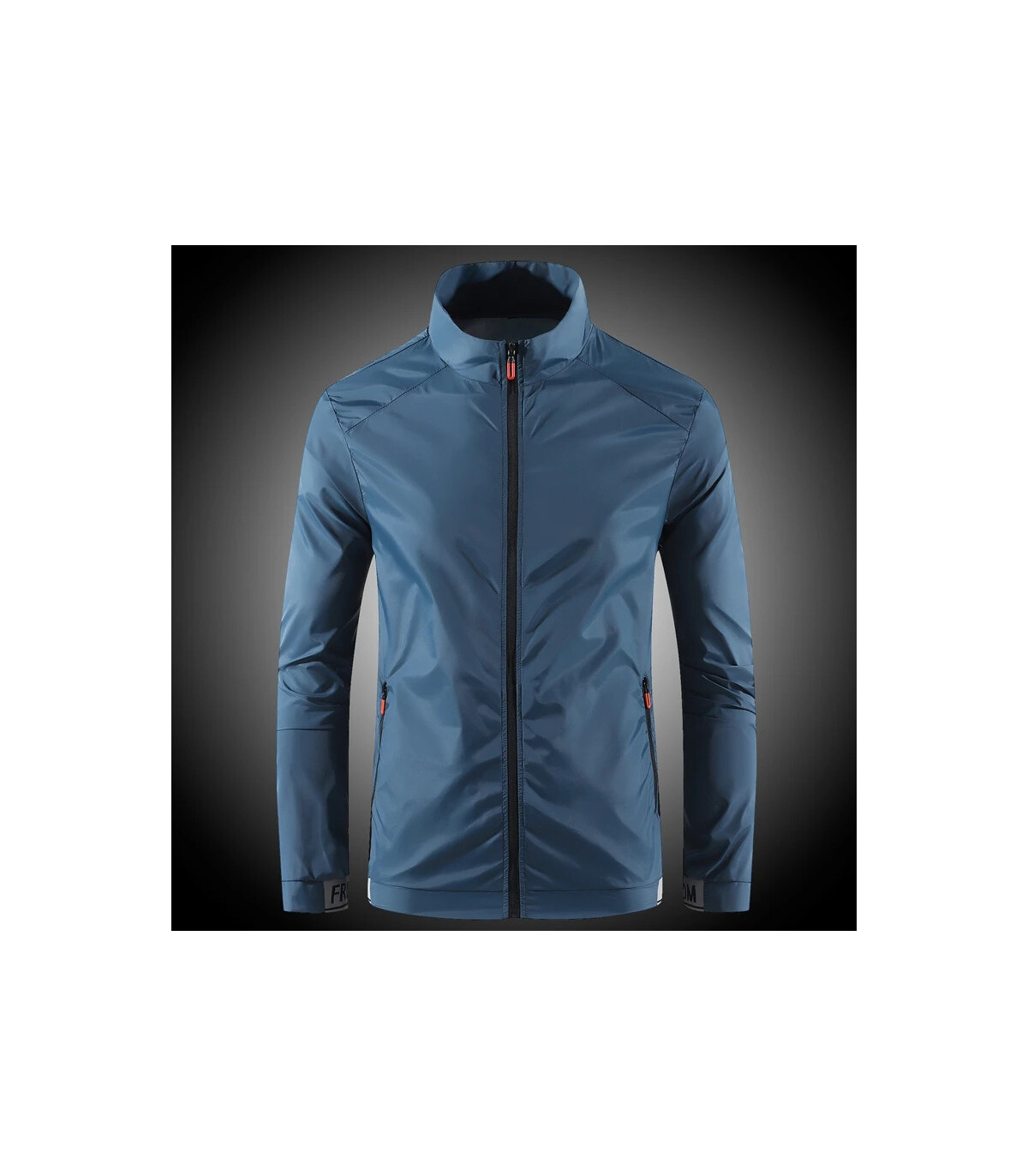 [4XL A209-2087-lan] Vêtements de protection solaire pour hommes, ultra-fin, respirant, en soie 