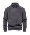 AKIMANIA.FR - [EUR M 65-75kg HD08-DarkGrey] AIOPESON marque qualité épaissir chaud polaire veste pour hommes