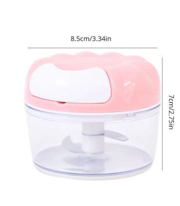 [1PCS] 1pc bleu/rose manuel ail masher main tirer cuisine ménage Type ail mélangeur braisé ail 