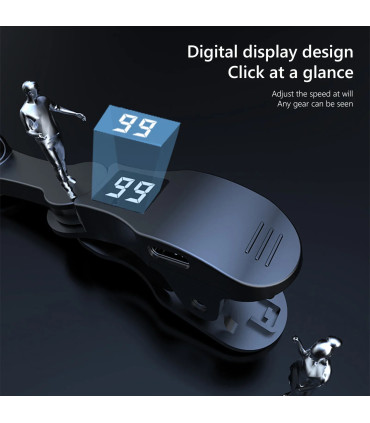 [Black] Clicker d\'écran automatique pour applications de téléphone intelligent, Gadget de diffu