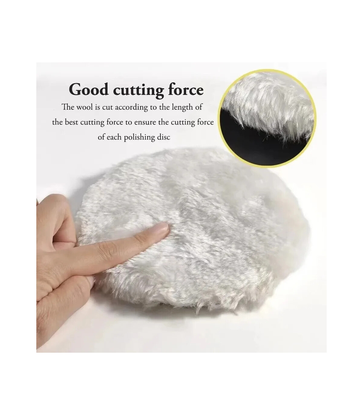 [Random color] 5 pièces 3/4/5 pouces ensemble de polissage Gadgets de voiture tampon de polissa