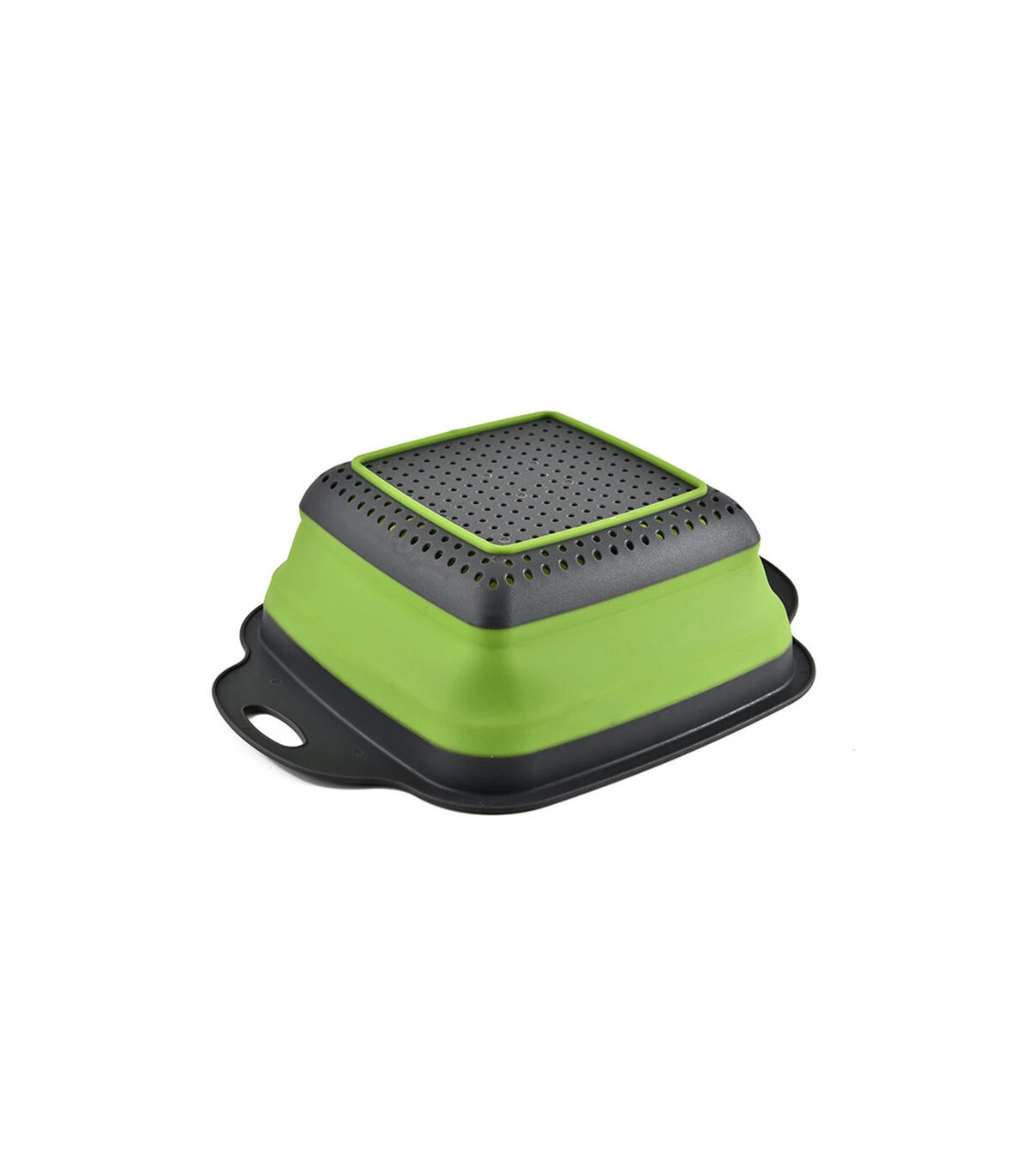 [Large Red] Mir de lavage de légumes pliable, filtre à fruits, passoire portable, nettoyeur de 