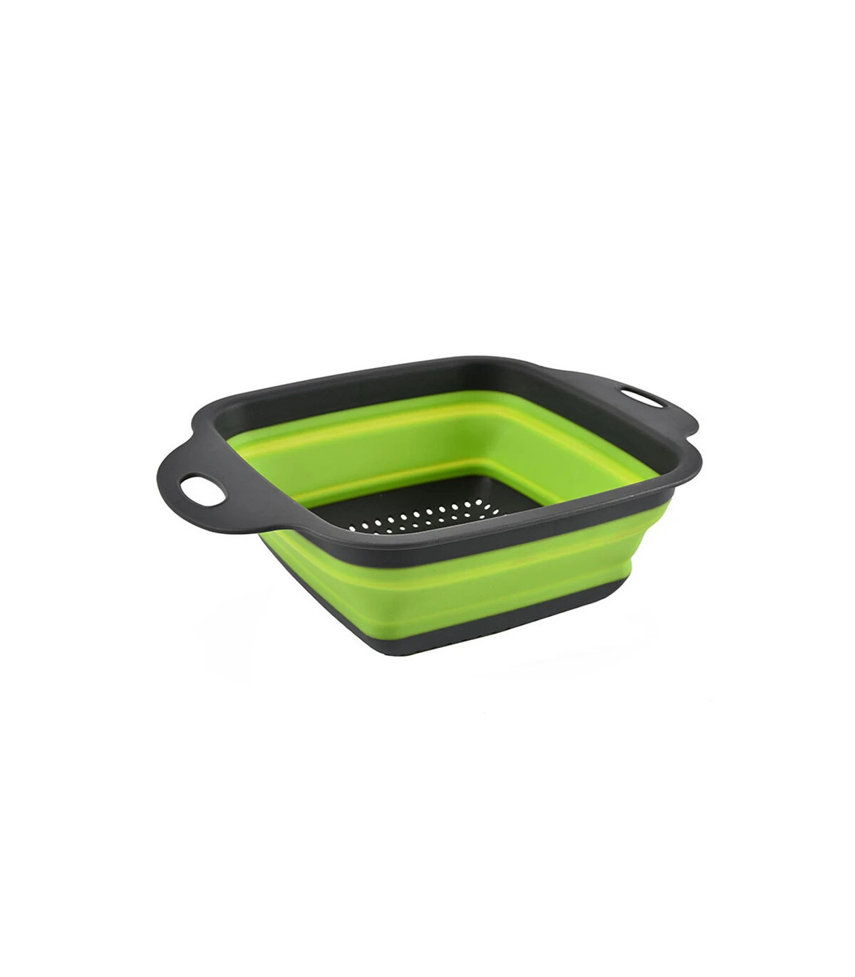 [Small Green] Mir de lavage de légumes pliable, filtre à fruits, passoire portable, nettoyeur d