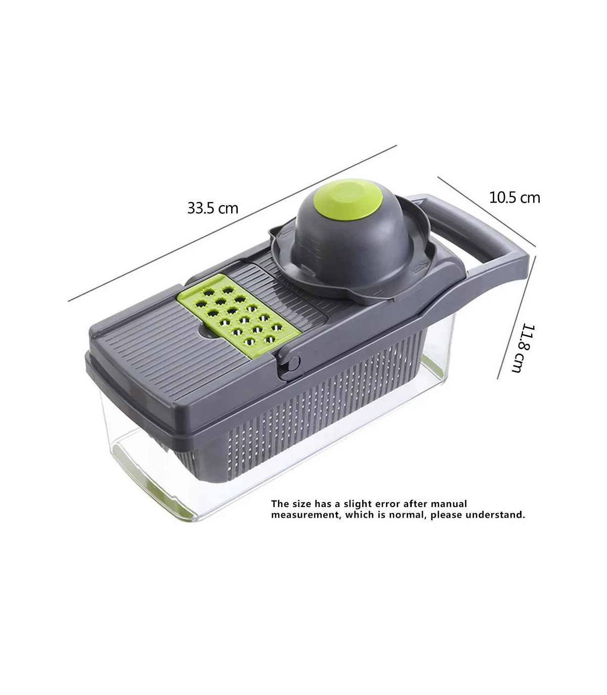 [16 piece set] Trancheuse à légumes multifonctionnelle 16 en 1, trancheuse de fruits et d\'ingré