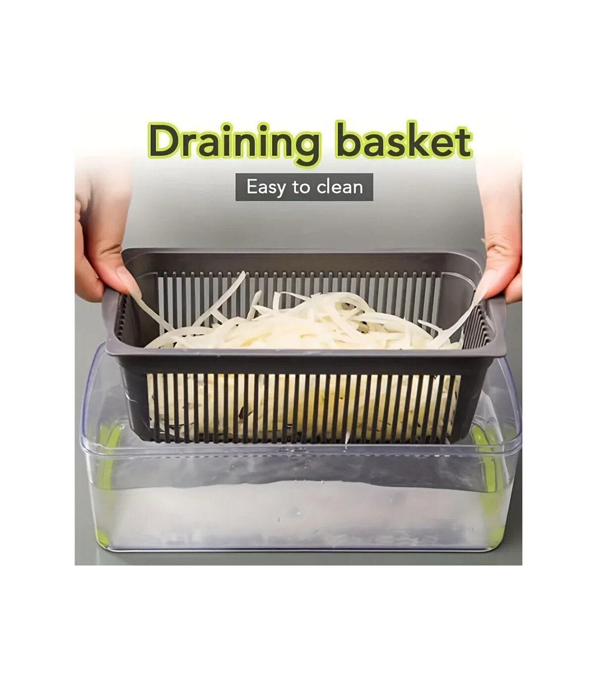 [16 piece set] Trancheuse à légumes multifonctionnelle 16 en 1, trancheuse de fruits et d\'ingré