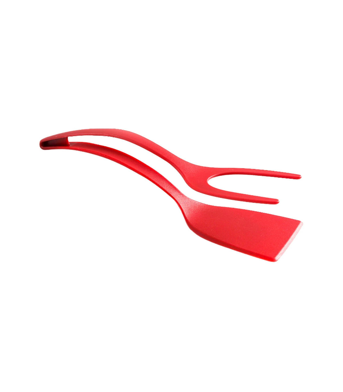 [Red 1pcs CHINA] Spatule à crêpes antiarina, tourneurs frits, pince à œufs, cuisine, steak, pin