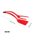 [Black 1pcs CHINA] Spatule à crêpes antiarina, tourneurs frits, pince à œufs, cuisine, steak, p