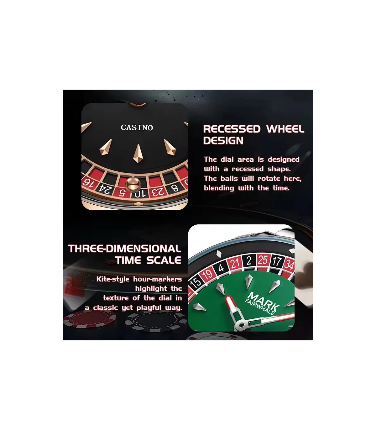 [A] Mark Fairwhale 5031 nouvelle montre pour hommes de marque supérieure 2025 Quartz chiffres a