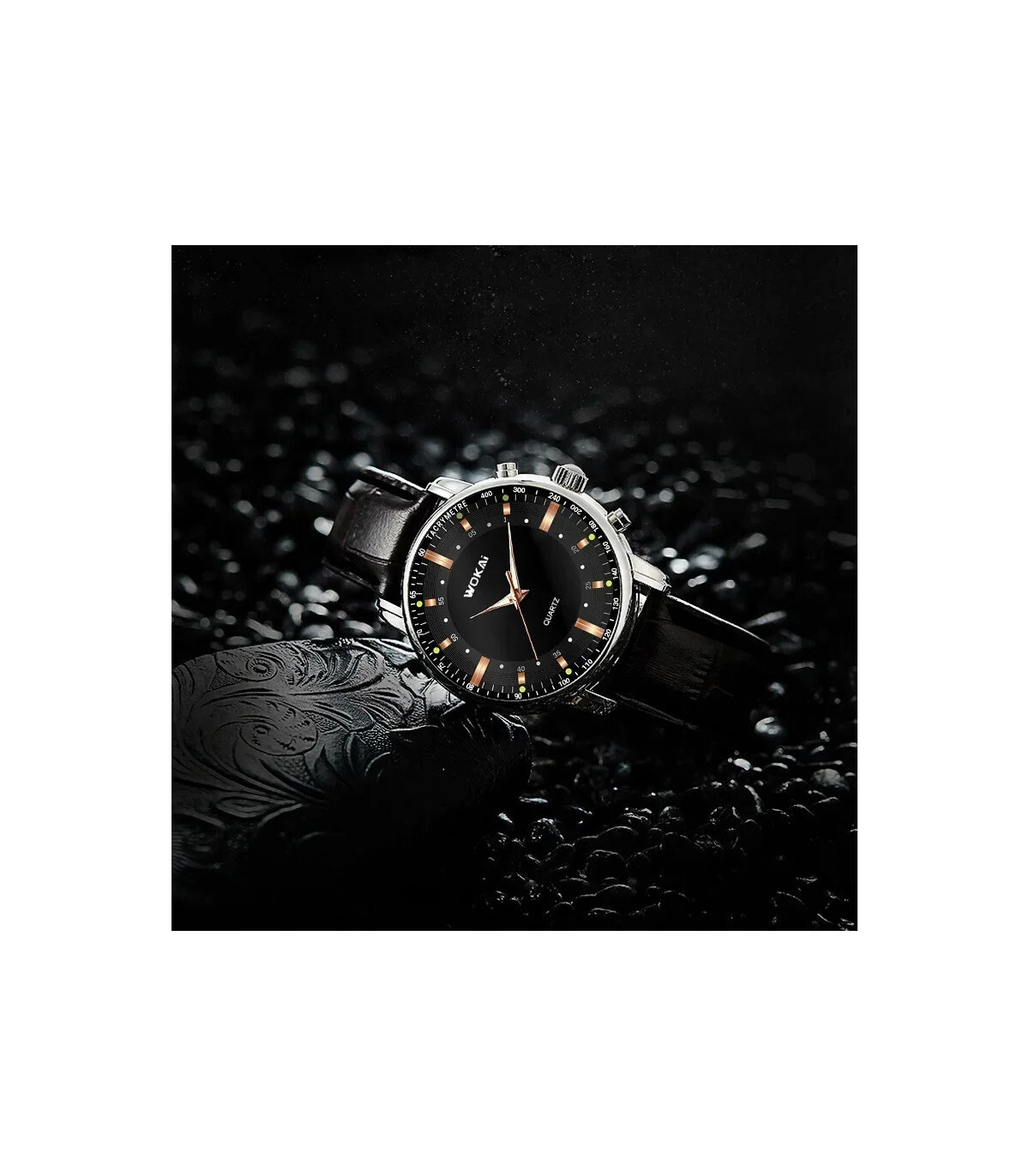 [Bronze] Montre d\'affaires montre de sport à Quartz ceinture décontractée montre pour hommes mo