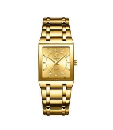 [Men Gold] LIEBIG montres à Quartz de luxe pour femmes hommes montre d\'affaires conception Simp