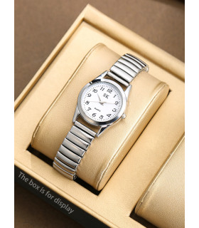 [Argent] Ensemble de montres pour femmes, 3 pièces, à la mode, légères et luxueuses, à porter a