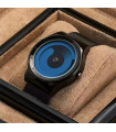 AKIMANIA.FR - [Black blue] Quartz watch Vortex Pointless for men, creative style, couple learning and living
