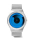 [Black blue] Montre à quartz Vortex Pointless pour homme, style créatif, couple apprenant et vi
