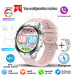 AKIMANIA.FR - [GPS NFC Watch GT5Pro Argento rosa] Nuovo per Huawei orologio GT5 Pro smartwatch HD AM