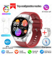 AKIMANIA.FR - [GPS NFC Watch GT5Pro Silver red] New for Huawei GT5 Pro smartwatch HD AMOLED