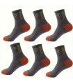AKIMANIA.FR - Black 5 pairs Breathable and comfortable sports socks for men and women, made of cotton